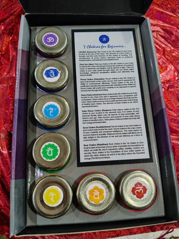 7 Chakras from Crown to Root