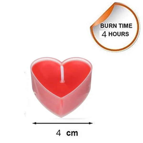 Rose Scented Tea light Candles | Valentine Special - Image 3