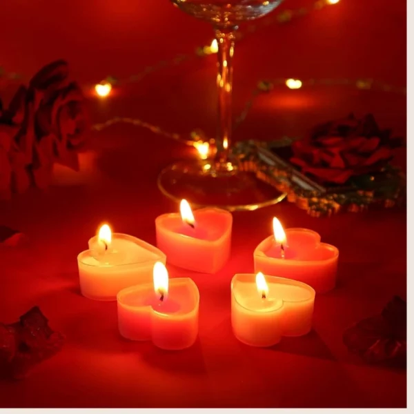 Rose Scented Tea light Candles | Valentine Special - Image 2
