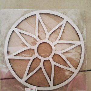 Diwali Rangoli Stencils, 8 Inch Reusable Diwali Decoration Items for Home Décor